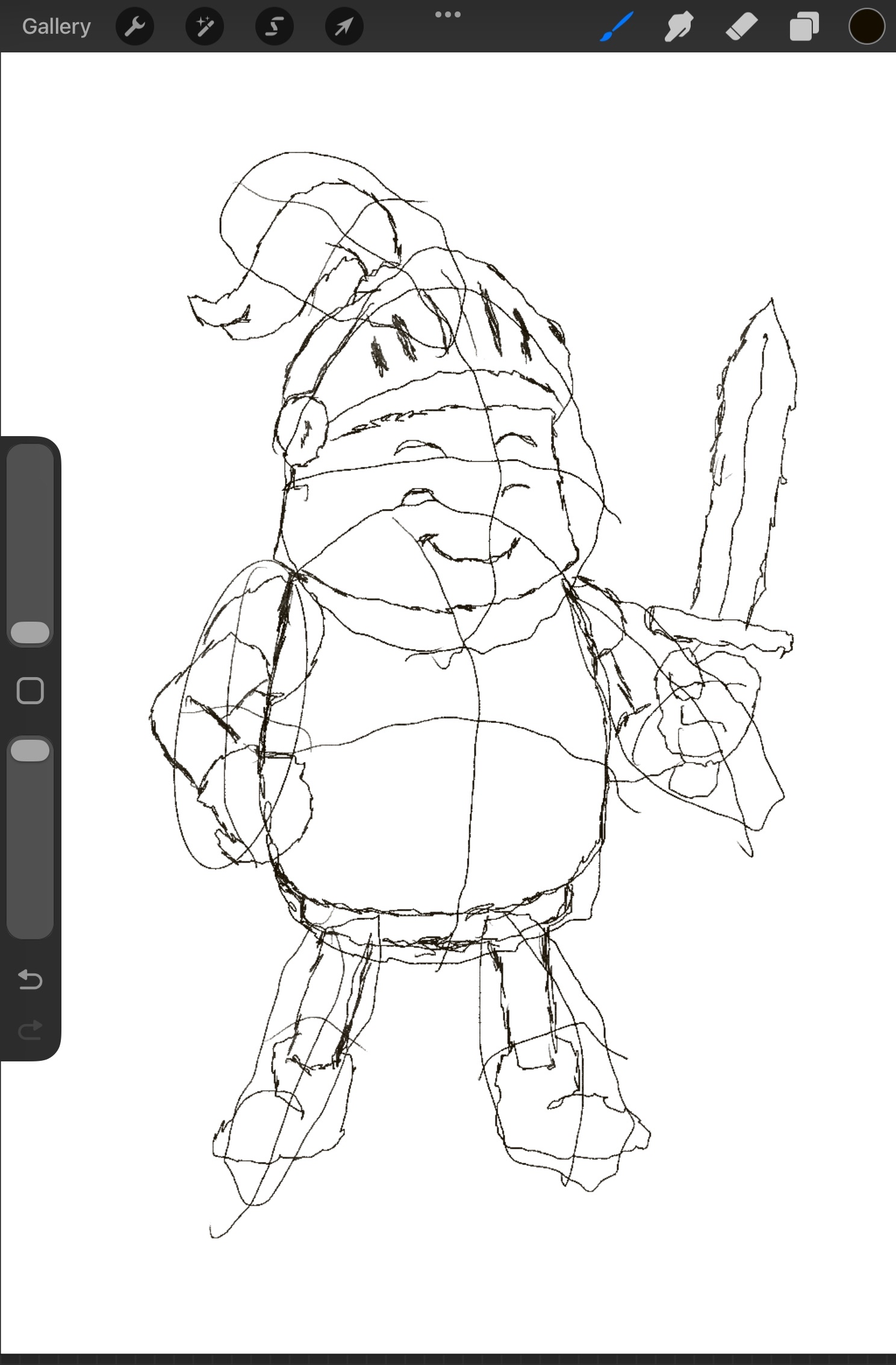 JarKnight Rough Sketch